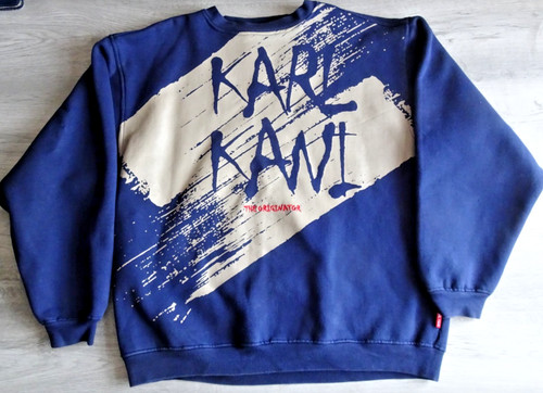 Karl kani crewneck sweater - crewneck,