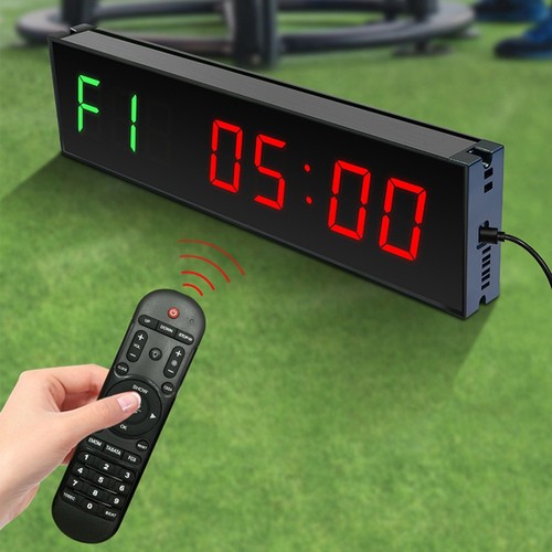 Digital wall clock with - clock, 10
