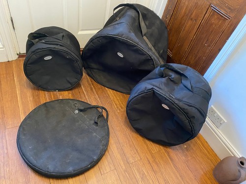 Job lot drum cases 4 - ,
