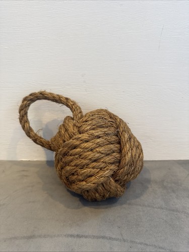 Nautical jute rope monkey - jute,
