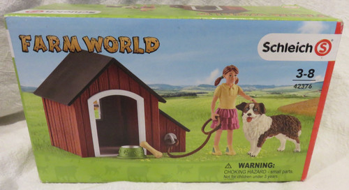Schleich farm world 42376 dog - farm,