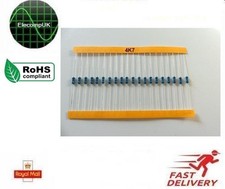 4K7 ohm. 1/4 Watt Metal Film