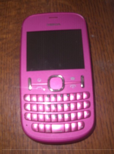 Nokia asha 201 - nokia, pink
