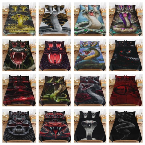 Gothic snake bedding set - snake,