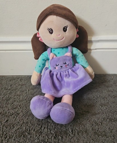 Chad valley rag doll purple - rag, doll,