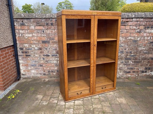 Large tall vintage 1940s oak - large,