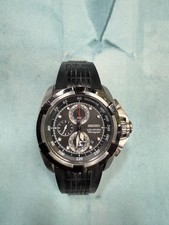 seiko velatura watch: stainless steel, water resistant, sapphire crystal