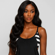 Ei 100% Unprocessed Virgin Brazilian Human Hair Extension BODY WAVE 12-26''