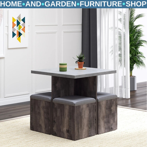 Space saving dining table - space,