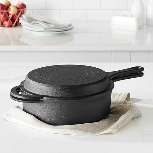 Cast iron skillet pre seasoned - skillet,