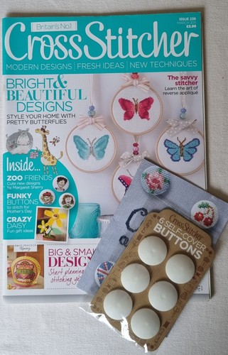 Cross stitcher magazine issue - cross,