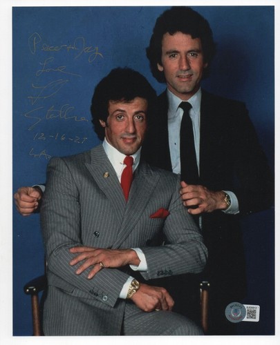 Frank stallone autographed - stallone,