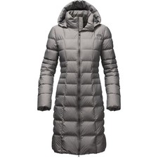 The North Face Women's METROPOLIS II PARKA 550-Fill Down Insulated Jacket Grey M