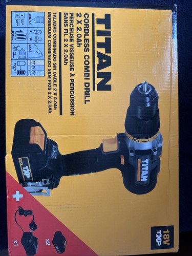 Titan cordless combi - combi, drill
