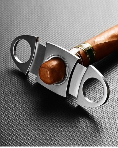 Cigar cutter guillotine - guillotine, double