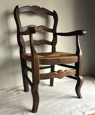 French rustic armchair for