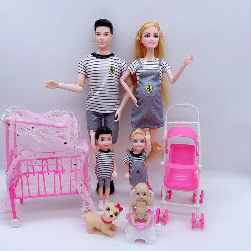 Barbie happy family pregnant - family,