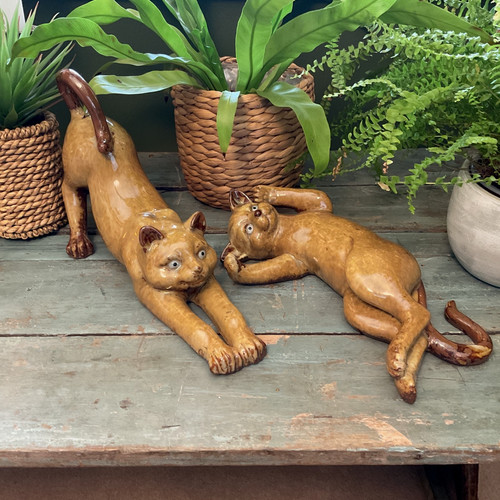 Pair large vintage - pair,