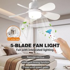 LED Ceiling Fan with Light