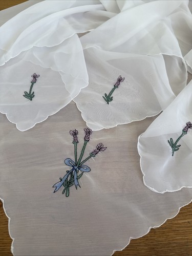 Vintage sheer table - sheer, hand