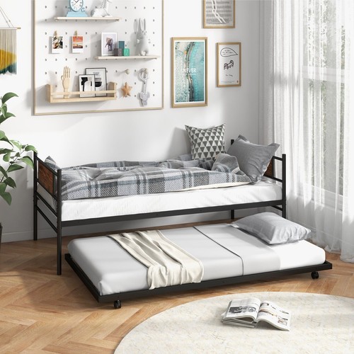 Single metal daybed - single, sofa