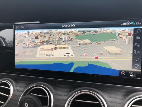 Mercedes comand ntg5 - mercedes, map