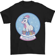 Christmas unicorn snow globe - unicorn,