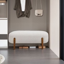 Sherpa End Of Bed Bench Stool