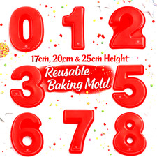 Number Cake Mould Silicone –