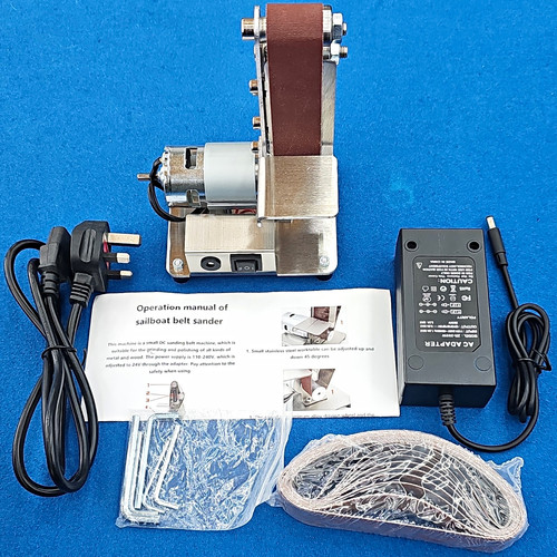 Sailboat mini belt sander 24v - sailboat,