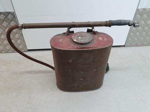 Antique backpack fire - antique,