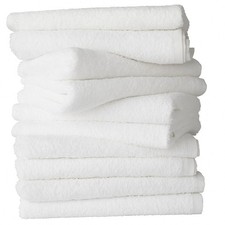 12 Pack Terry Towelling Baby Nappies | 100% Cotton Soft Washable Cloths | UK