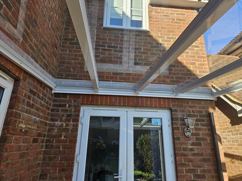 Glass veranda garden - veranda,