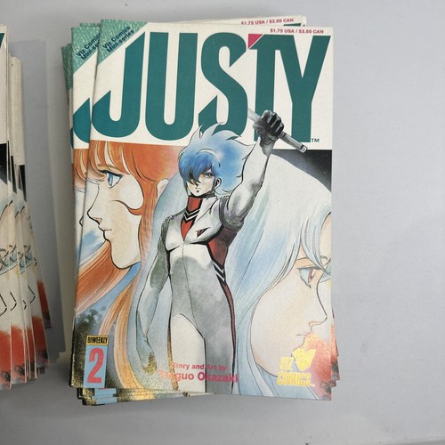 Justy viz comics mini series - justy, mini-series