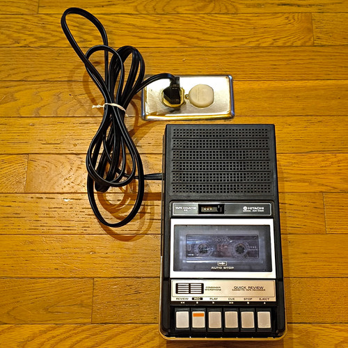 Hitachi cassette player - hitachi,