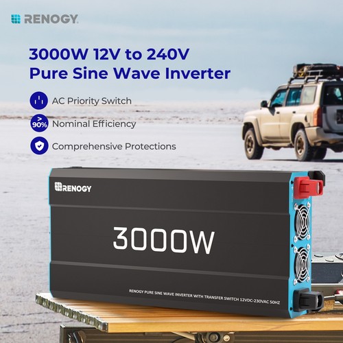 Renogy 3000w 12v pure - 3000w,