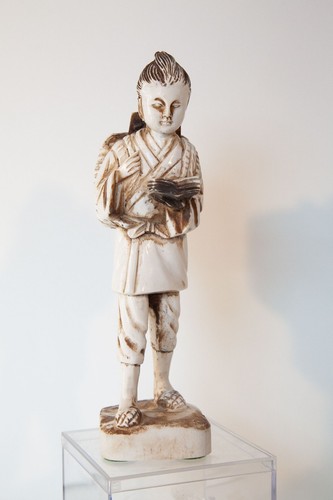 Japanese okimono statue - japanese,