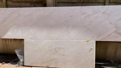 Genuine cream marble with - cream,