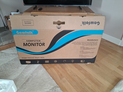 Gawfolk inch curved - inch, gaming