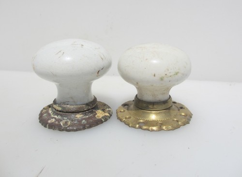 Victorian ceramic door handles - ceramic,