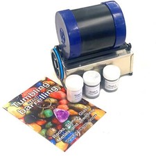 BRITISH 3lb Rock tumbler starter pack craft stone polisher (Special Barrel for