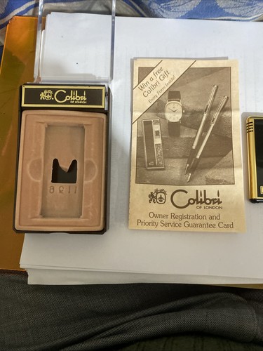 New colibri lighter unused - new,
