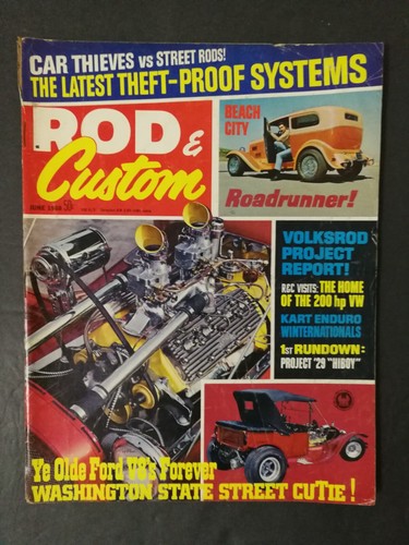 Rod custom magazine june - magazine,