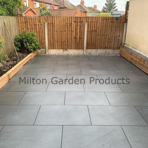 Anthracite black porcelain - black,