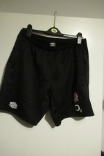 Umbro Black Rugby Shorts Size