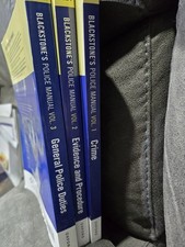 Blackstones Sergeant & Inspector Study Books (complete set of 3 books)