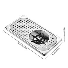 .Built-in Glass Rinser For