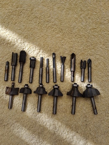 Set router bits - set, of