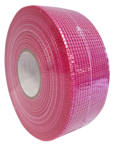 Pink scrim tape 48mm - scrim, 90m