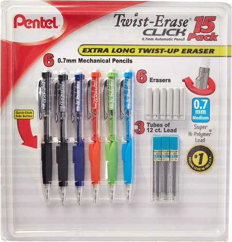 Pentel twist erase click - pentel, twist-erase